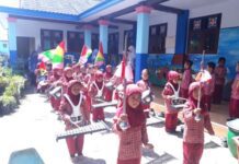 Tingkatkan Keterampilan Anak, TK Dharma Wanita 01 Tirtomoyo Ampelgading Kembangkan Ekskul Drumband