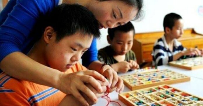 Ilustrasi siswa ABK saat menerima pembelajaran secara langsung. (Ilustrasi) Ilustrasi siswa ABK saat menerima pembelajaran secara langsung. (Ilustrasi)