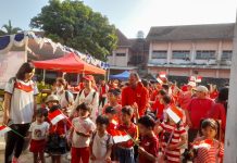 KB–TK–SD Shining Star dan SMP Kristen 1 YPK Gelar Jalan Sehat Meriahkan HUT ke-80 RI