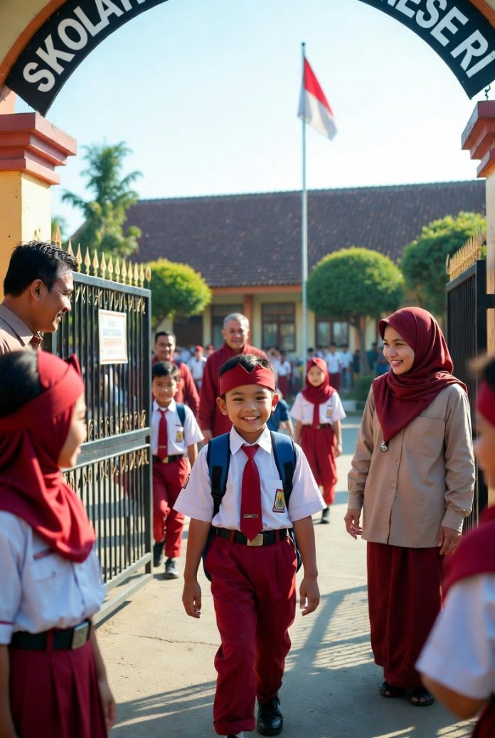 masuk sekolah